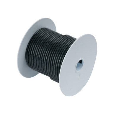 Ancor #18 Carrete negro de 100' de cobre estañado